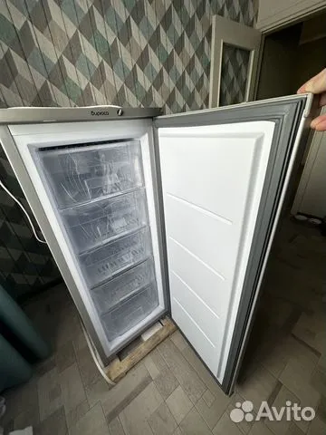 Фото товара Морозильник Бирюса 414M металлик в магазине Империя Комфорта