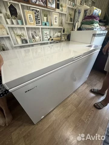 Фото товара Морозильник Kraft BD (W) 460 RX в магазине Империя Комфорта