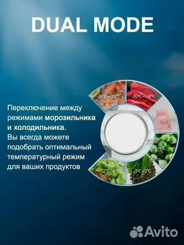 Фото товара Морозильник Kraft BD (W) 460 RX в магазине Империя Комфорта