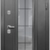 Фото товара Termo 4 Букле графит Эмалит белый Стеклопакет 3К в магазине Империя Комфорта