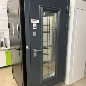 Termo 4 Букле графит Эмалит белый Стеклопакет 3К - фото товара в магазине Империя комфорта